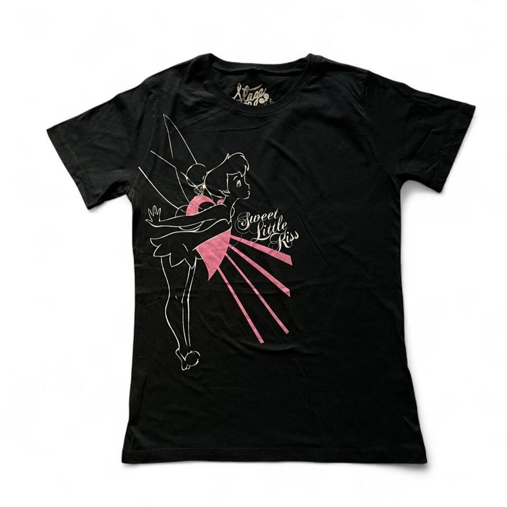 Stage 28 By Disney Tinkerbell “Sweet Little Kiss” Y2K Vintage T-shirt, Medium